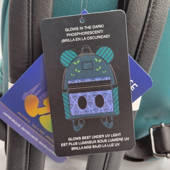 Loungefly Haunted Mansion Mickey Mouse: The Main Attraction Backpack - Picture 9 of 12